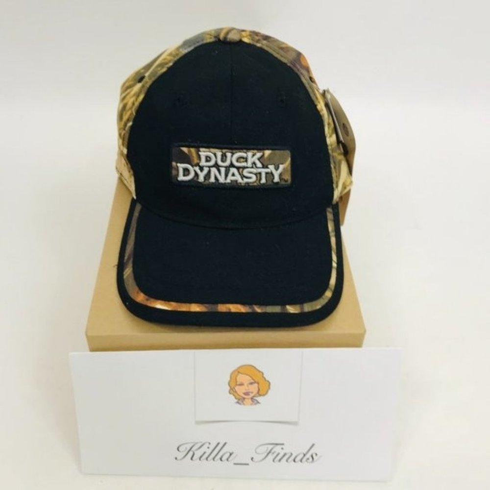 Duck Dynasty Black Swamp Camouflage Hat